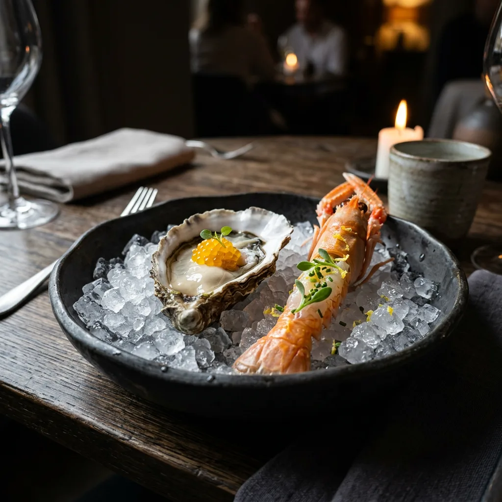 Crudité di Mare, Caviale di Limone