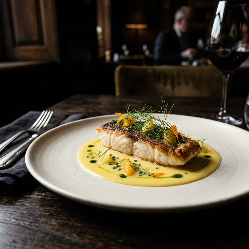 Branzino, Beurre Blanc agli Agrumi